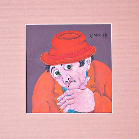 Anton Repnik - Man with Red Hat - 1997