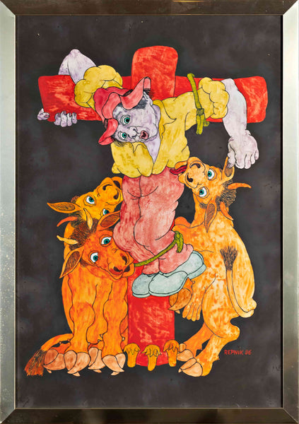 Anton Repnik - On a Cross