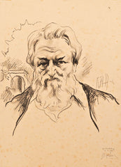 Božidar Jakac - Autoportrait from 1975