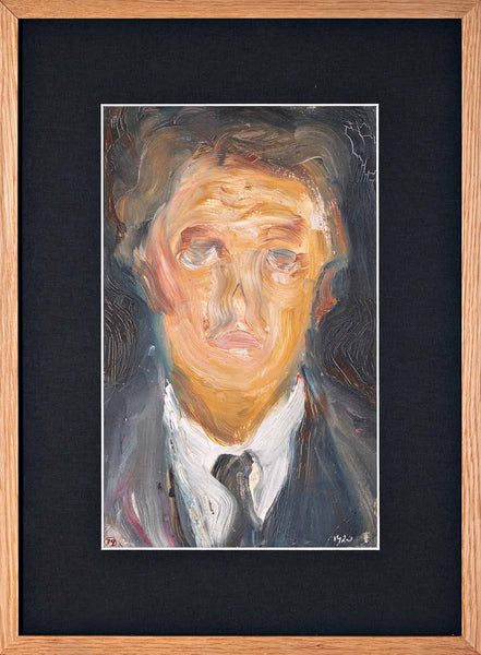 Božidar Jakac - Autoportrait in 1920