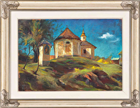 Božidar Jakac - Metlika in 1940