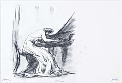 Božidar Jakac - Piano Player in 1958