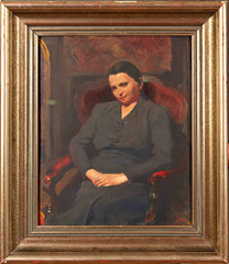 Božidar Jakac -  Portrait of Tatjana Jakac