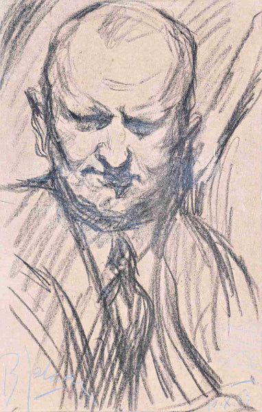 Božidar Jakac - Portrait of a Man