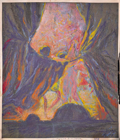 Božidar Jakac - The Irony of Life, 1919