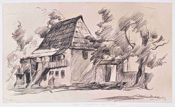 Božidar Jakac - Bovec, 1946