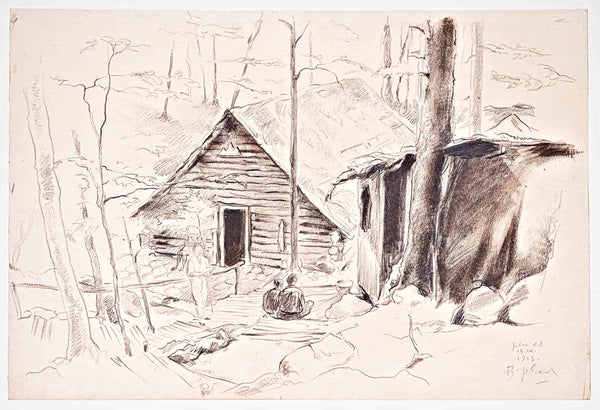 Božidar Jakac - Jelen Dol - 1943