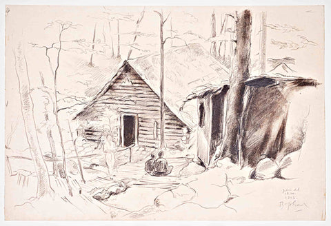 Božidar Jakac - Jelen Dol - 1943