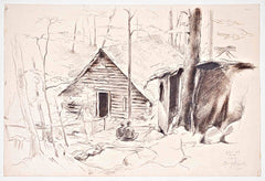 Božidar Jakac - Jelen Dol - 1943