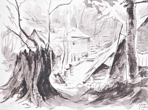 Božidar Jakac - Jelen dol, 1944