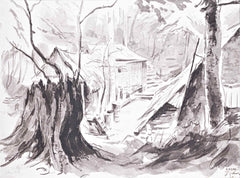 Božidar Jakac - Jelen dol, 1944