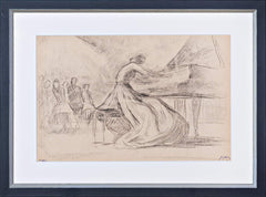 Božidar Jakac - Piano player