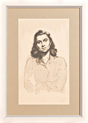 Božidar Jakac - Portrait of Lady in 1944