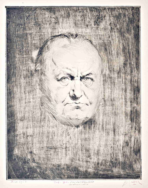 Božidar Jakac - Prof. Izidor Cankar