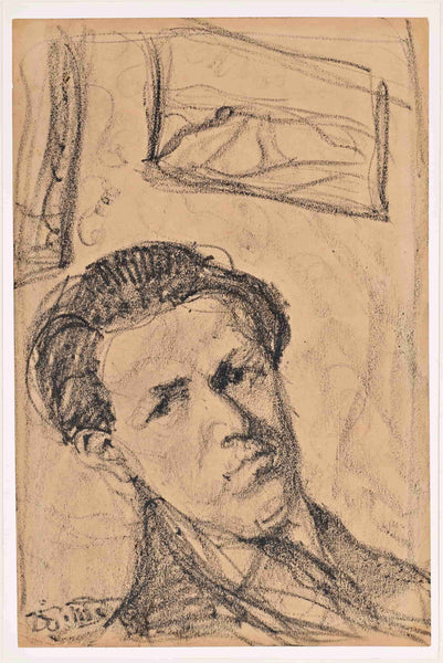 Božidar Jakac -  Autoportrait III