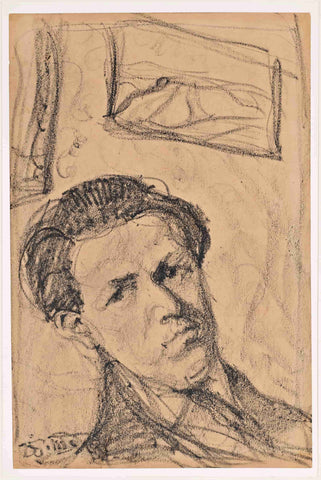 Božidar Jakac -  Autoportrait III