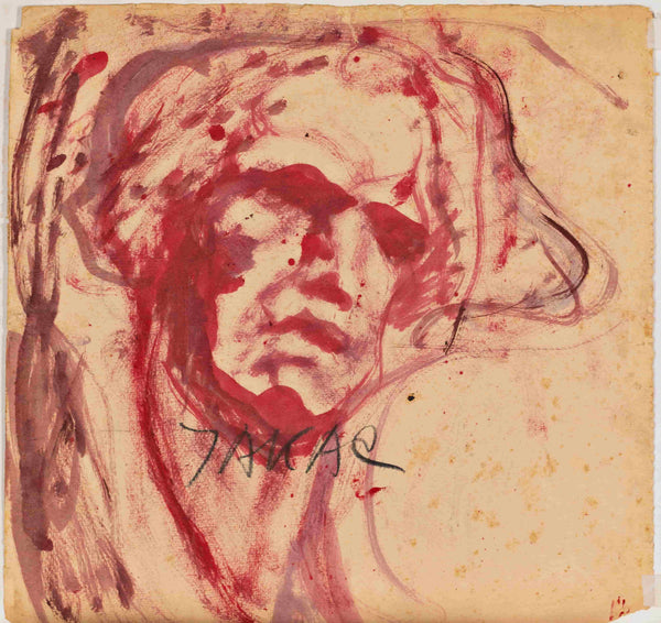 Božidar Jakac -  Autoportrait II