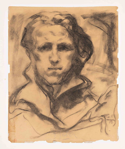 Božidar Jakac -  Autoportrait IV