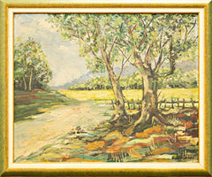 Elda Piščanec - Two trees and road