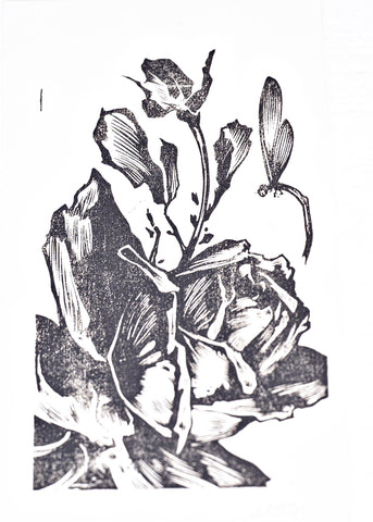 Elo Justin - Rose and Dragonfly