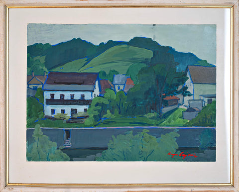 Evgen Sajovic - Riverbank