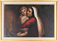 Franc Ksaver Oblak - Mary with Child