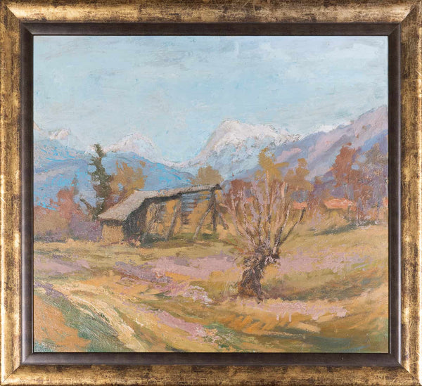 France Godec - Hayrack and Mountains II