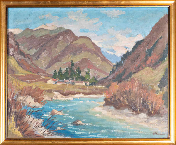 France Godec - River and Hills