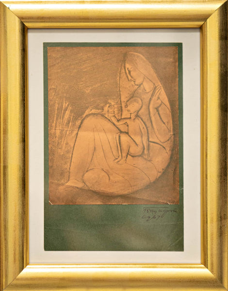 France Gorše - Mother and Child