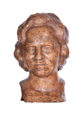 France Gorše - Head of a Lady in Terracotta