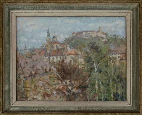 Rudolf Gorjup - View of Vič