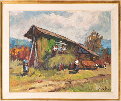 Ivan Katič - Work under the Hayrack