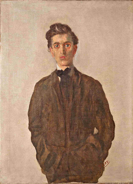 Ivan Tišov - Portrait of a man standing