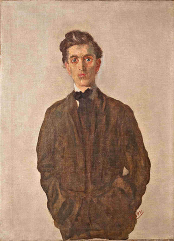 Ivan Tišov - Portrait of a man standing