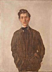 Ivan Tišov - Portrait of a man standing