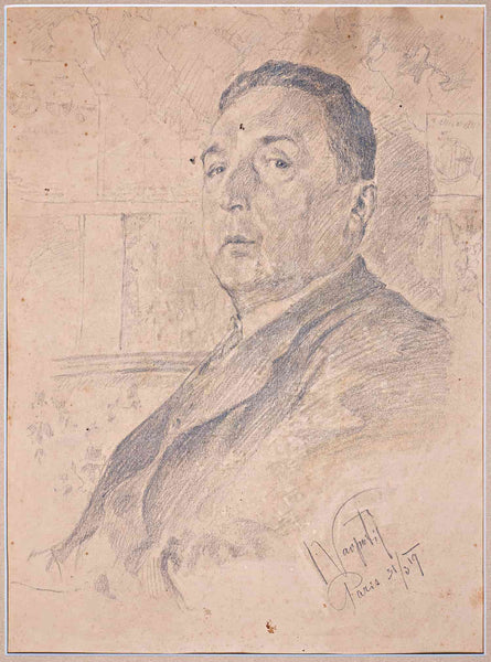 Ivan Vavpotič - Portrait in Paris, 1919
