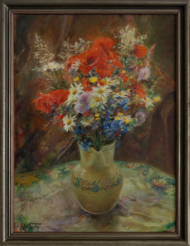 Ivan Vavpotič - Meadow flowers in a vase