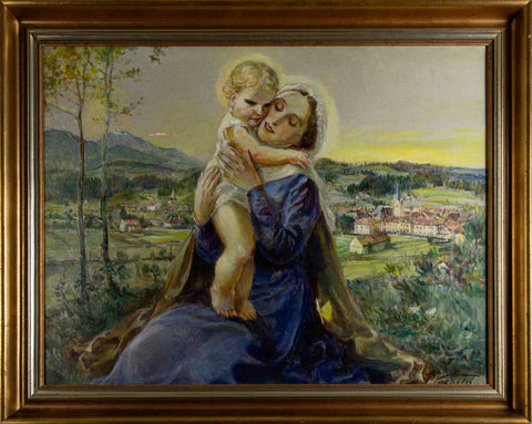 Ivan Vavpotič - Mother (Mary) with child