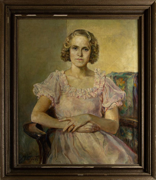 Ivan Vavpotič - Portrait of Vojmira Zakrajšek (Reisman)