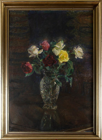 Ivan Vavpotič - Roses in a vase