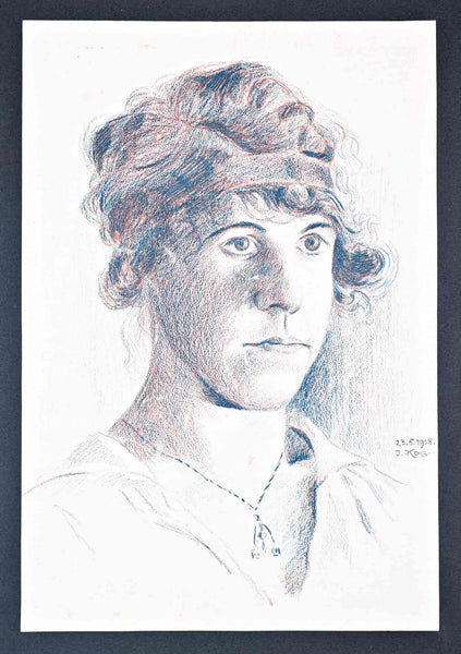 Ivan Kos - Lady in 1918