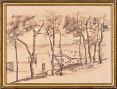 Izidor Mole - Motiv s Primorja, 1921