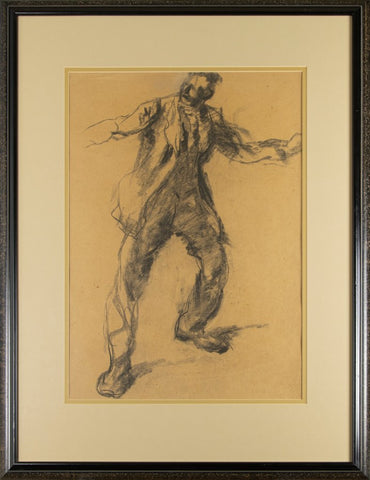 Rihard Jakopič - A study of a man with open arms