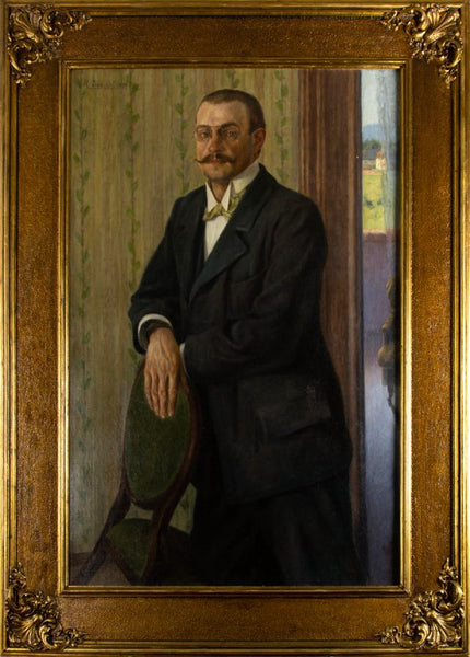 Rihard Jakopič - Portrait of Henrik Czerny