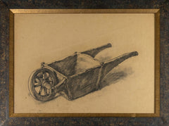 Rihard Jakopič - Wooden wheelbarrow