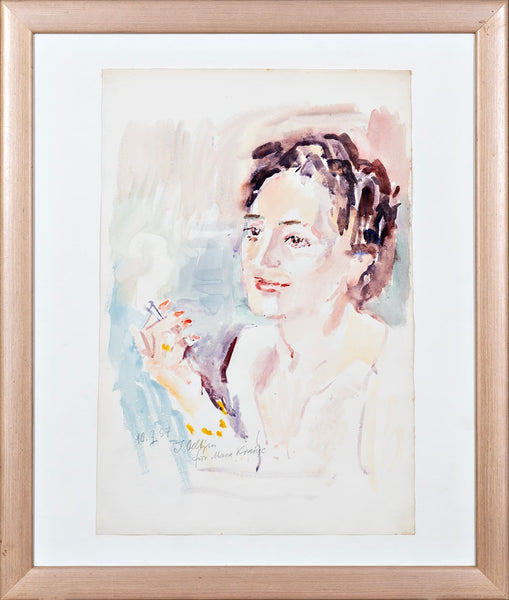 Jan Oeltjen - Mara Kranjc in 1957