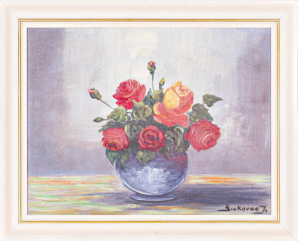 Janez Šinkovec - Flowers in a Vase