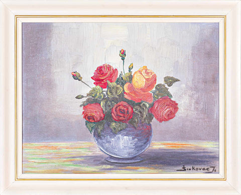 Janez Šinkovec - Flowers in a Vase