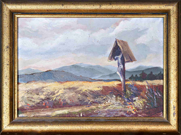 Janez Ronko - Christ on Cross in Meadow