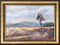 Janez Ronko - Christ on Cross in Meadow